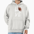 Football Love Hoodie - Casual Everyday Wear Unisex - T-Shirt, Sweatshirt, Hoodie