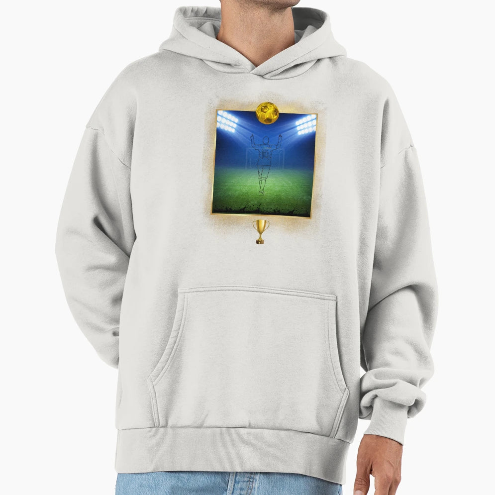 Football Soccer Lover Hoodie - Streetwear Style Unisex - T-Shirt, Sweatshirt, Hoodie