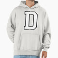 Big Varsity Letter D Hoodie - Unique Graphic for Adults - T-Shirt, Sweatshirt, Hoodie