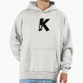 Personalized Baseball Initial K Hoodie - Custom Art Print Unisex - T-Shirt, Sweatshirt, Hoodie