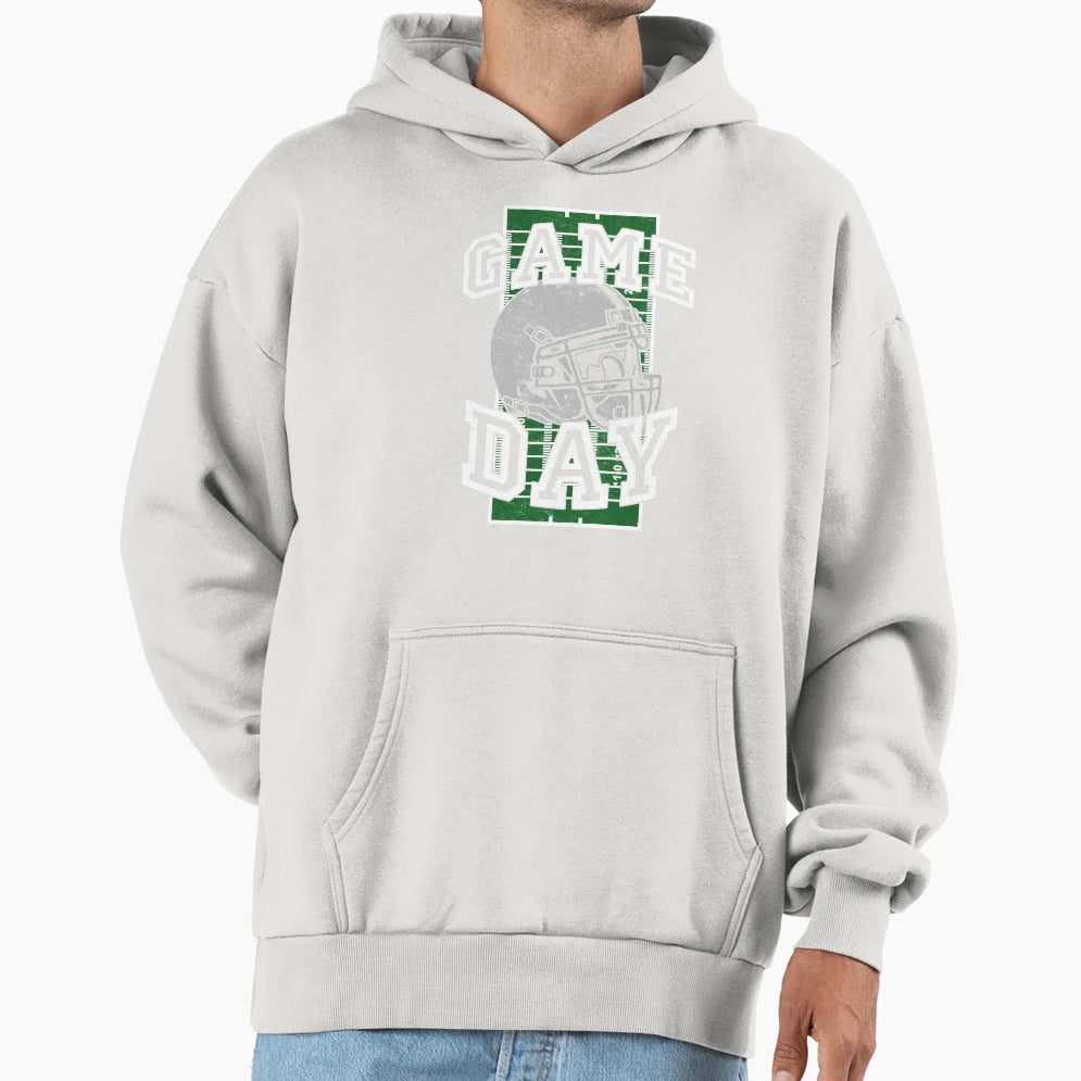 American Football Game Day Hoodie - Custom Art Print for Adults - T-Shirt, Sweatshirt, Hoodie
