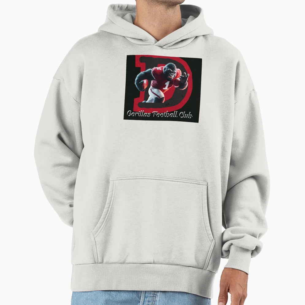Gorillas Football Club Wiaa State B Hoodie - Minimalist Print Unisex - T-Shirt, Sweatshirt, Hoodie