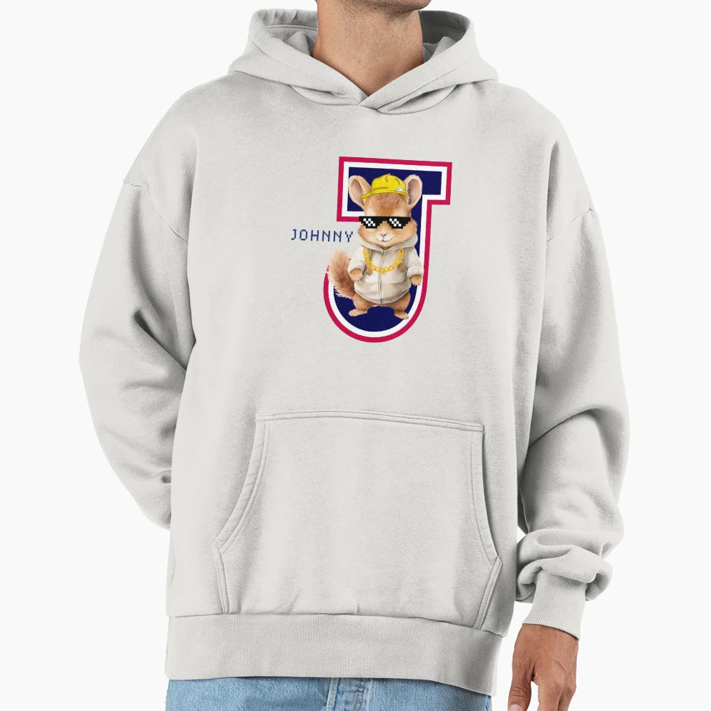 Squirrel Hoodie - Custom Art Print Unisex - T-Shirt, Sweatshirt, Hoodie
