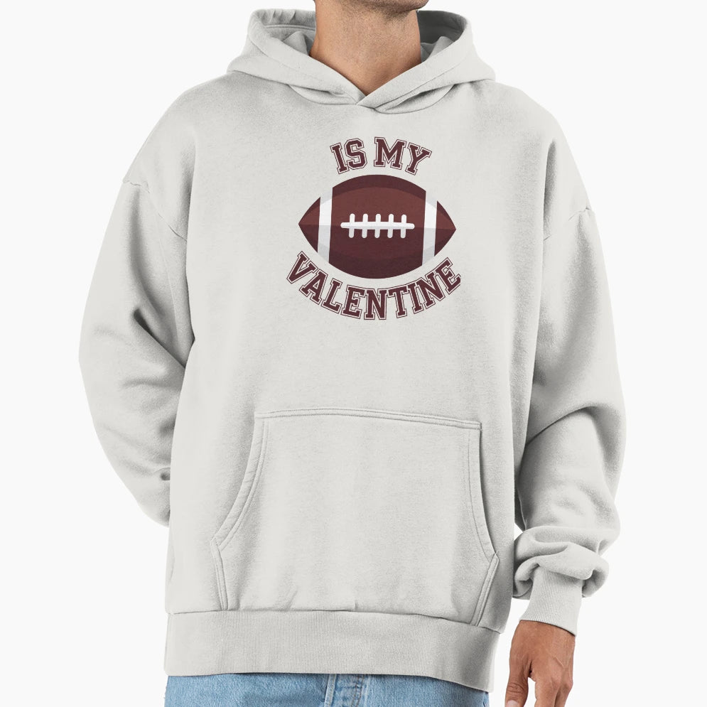 My Heart Is Player Your Team Hoodie - Casual Everyday Wear Men Women - T-Shirt, Sweatshirt, Hoodie