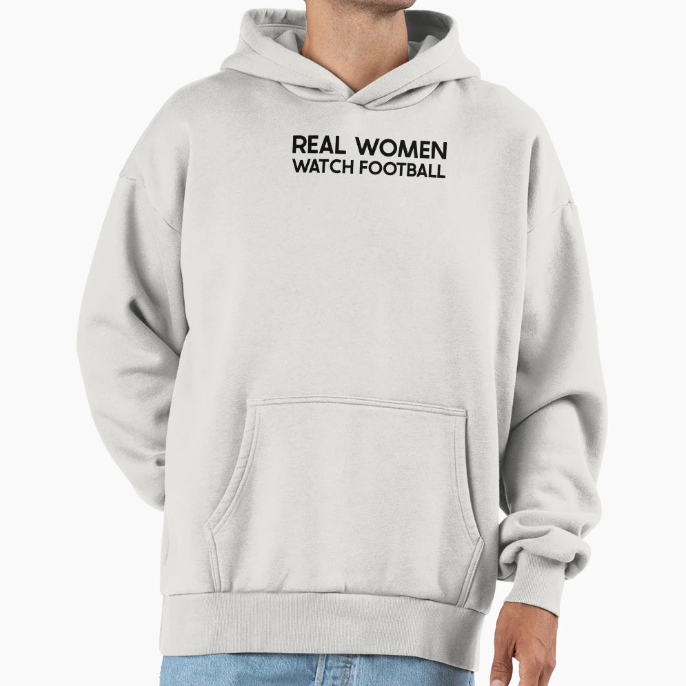 Real Watch Football Hoodie - Streetwear Style for Adults - T-Shirt, Sweatshirt, Hoodie