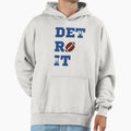 Detroit Sports Detroit Football American Hoodie - Unique Graphic Unisex - T-Shirt, Sweatshirt, Hoodie
