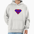 Hero Heroine Superhero Initials Q Hoodie - Custom Art Print Unisex - T-Shirt, Sweatshirt, Hoodie