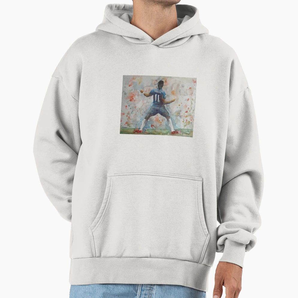 Didier Drogba Portrait 1 Hoodie - Trendy Graphic for Adults - T-Shirt, Sweatshirt, Hoodie