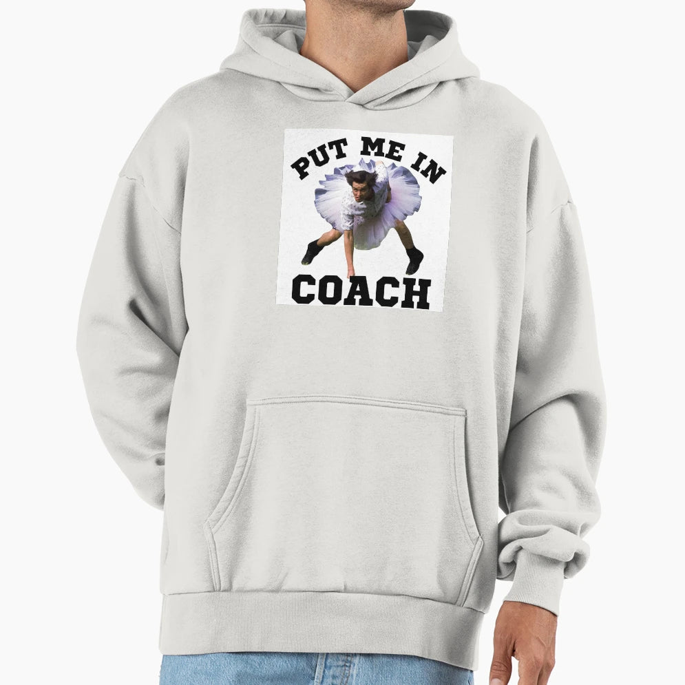 Jim Carey Put Me Couch Hoodie - Graphic Print for Adults - T-Shirt, Sweatshirt, Hoodie