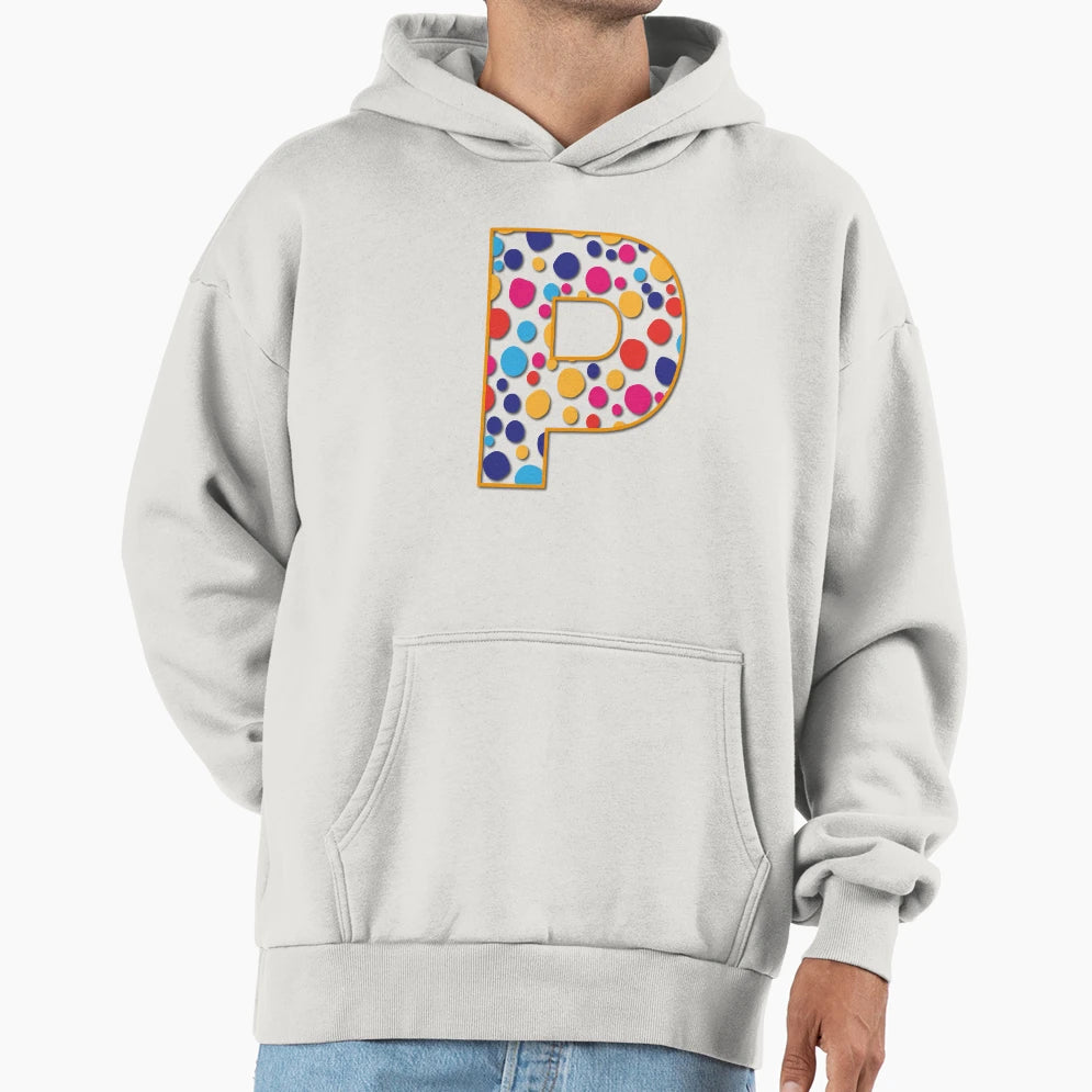 P Spots Hoodie - Aesthetic Graphic Men Women - T-Shirt, Sweatshirt, Hoodie