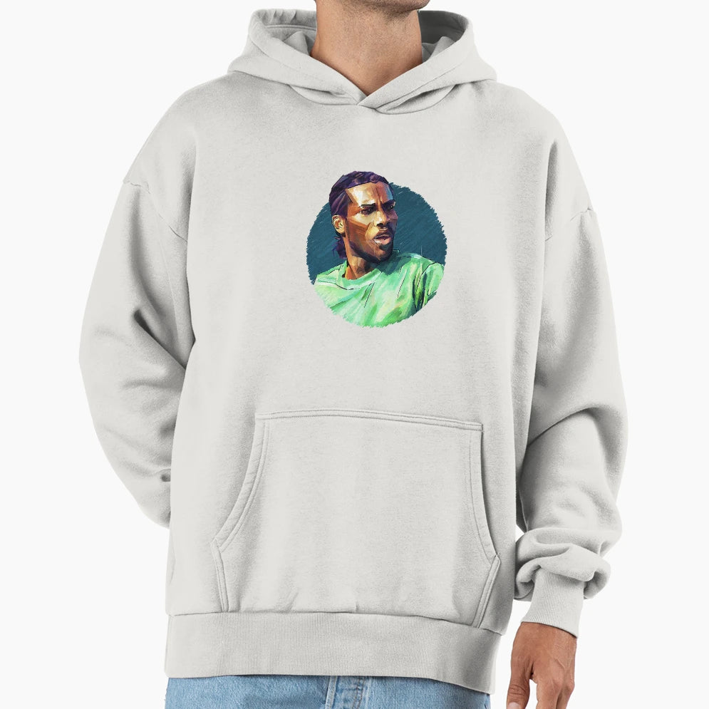 Geometric Okocha Hoodie - Minimalist Print for Adults - T-Shirt, Sweatshirt, Hoodie
