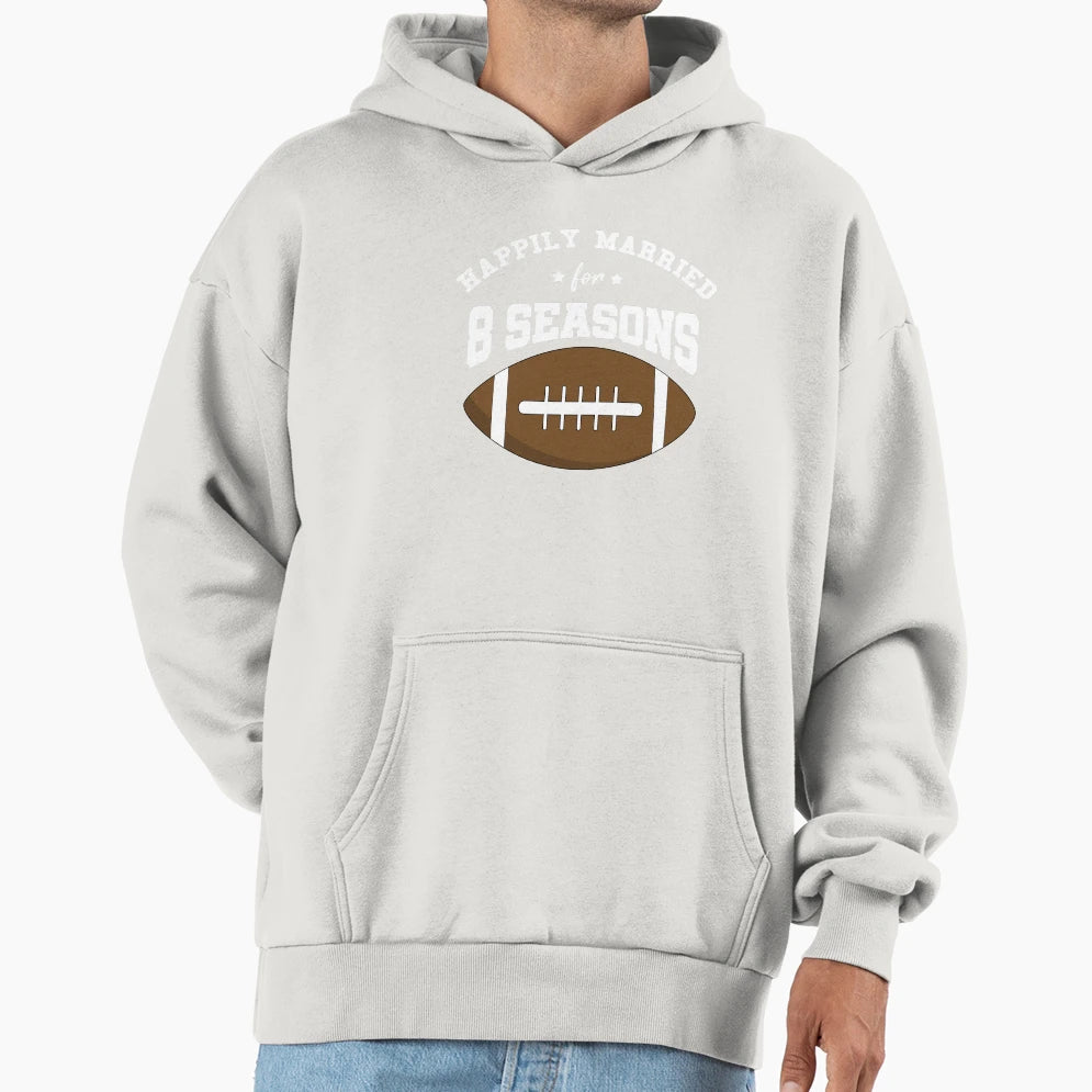 Happily Married 8 Seasons T-Shirt - Custom Art Print Unisex - T-Shirt, Sweatshirt, Hoodie