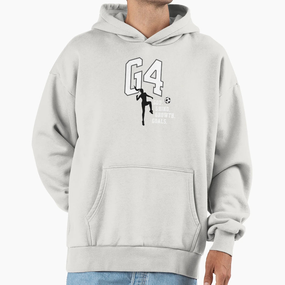 God Grind Growth Goals Hoodie - Aesthetic Graphic Men Women - T-Shirt, Sweatshirt, Hoodie