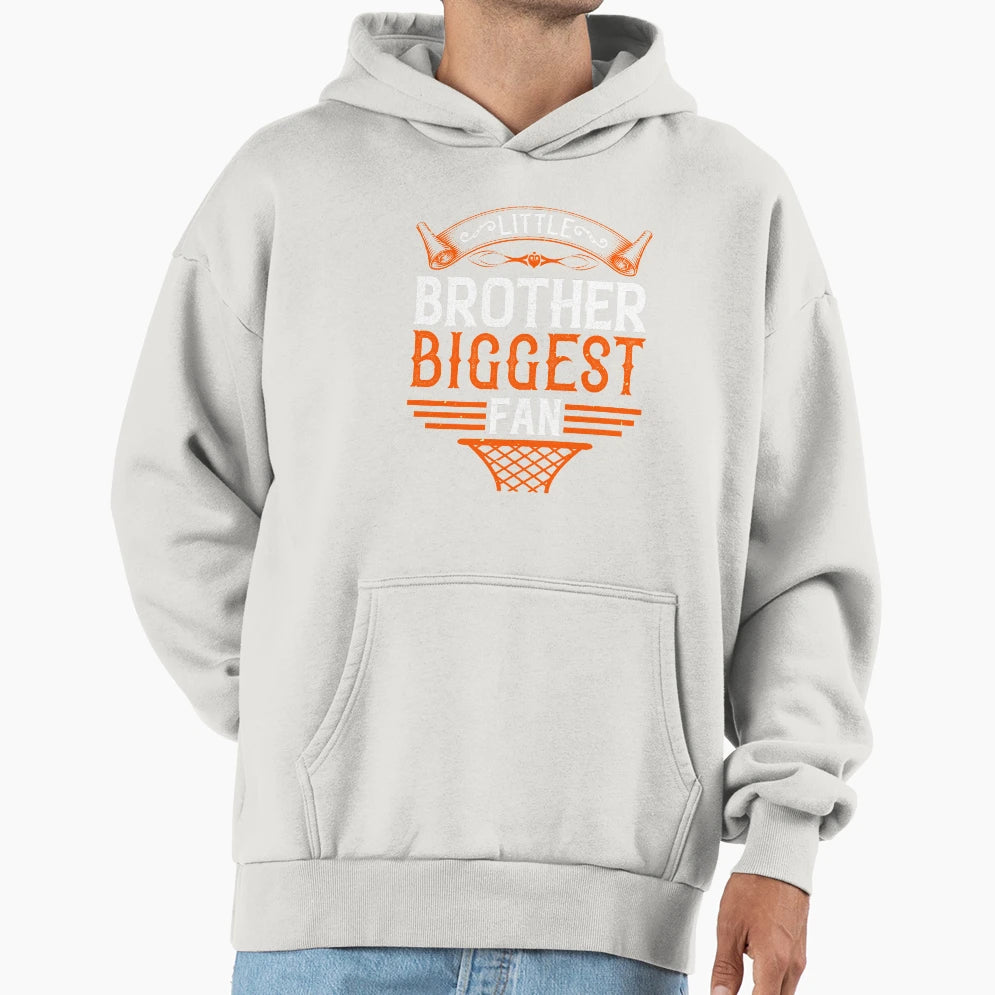 Sports Basketball Little Brother Hoodie - Custom Art Print Men Women - T-Shirt, Sweatshirt, Hoodie