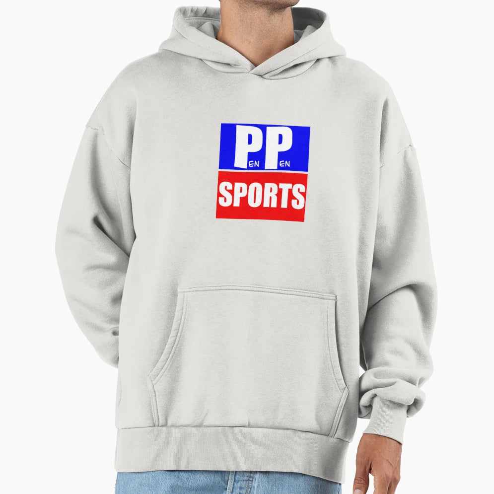 Penpen Sport Hoodie - Fun Novelty Design for Adults - T-Shirt, Sweatshirt, Hoodie