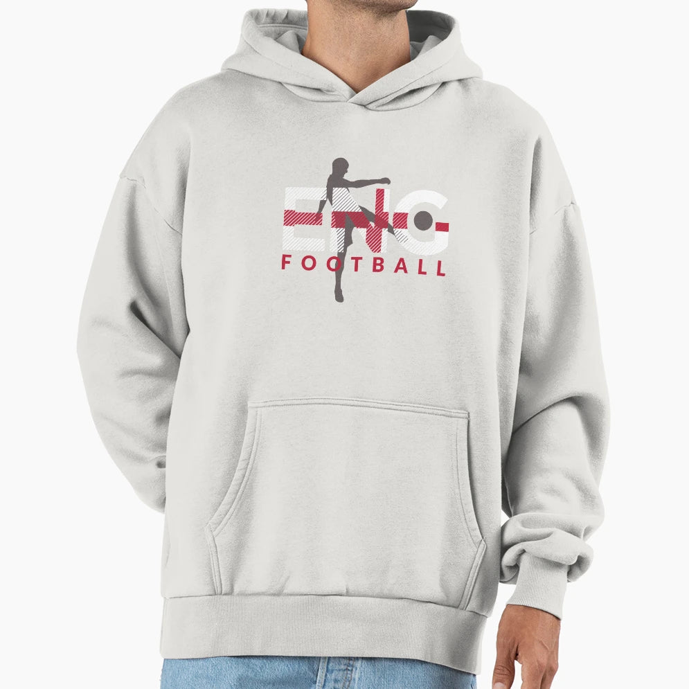 2018 Soccer Cup England Flag Uk Hoodie - Streetwear Style Men Women - T-Shirt, Sweatshirt, Hoodie