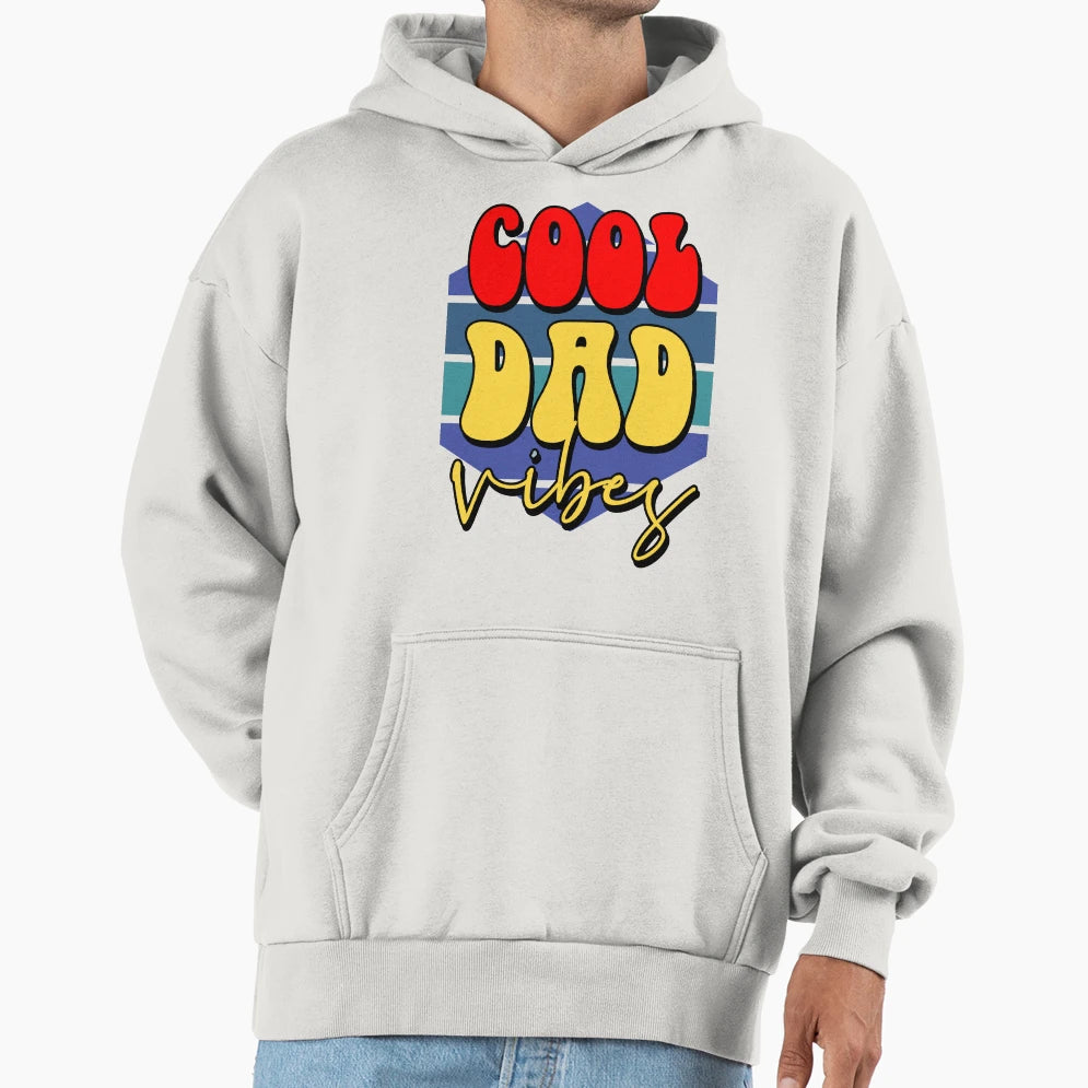Dad Vibes Stylish Fathers Day Hoodie - Novelty Apparel Unisex - T-Shirt, Sweatshirt, Hoodie