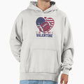 Game And Love Valentine Hoodie - Trendy Graphic Unisex - T-Shirt, Sweatshirt, Hoodie