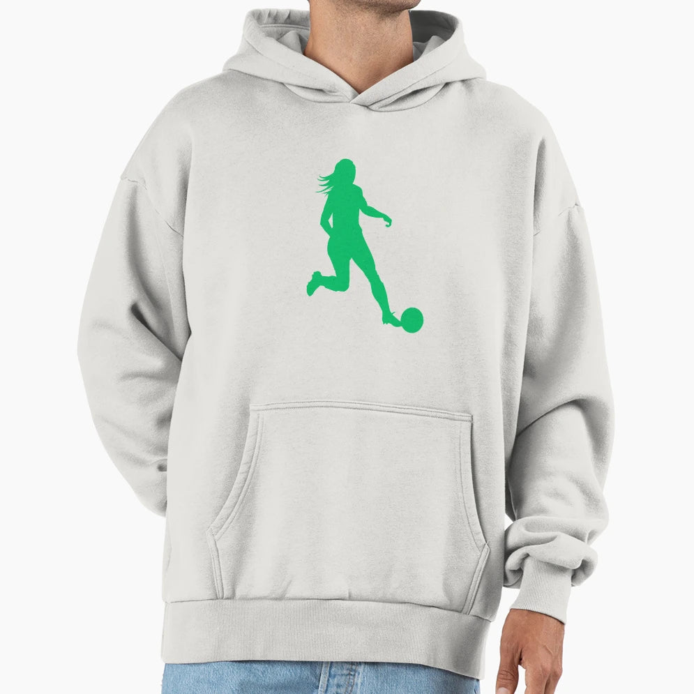 Green Running Her Game Her Rules Hoodie - Graphic Print for Adults - T-Shirt, Sweatshirt, Hoodie