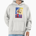 Ronaldinho Pop Art Portrait Hoodie - Novelty Apparel Unisex - T-Shirt, Sweatshirt, Hoodie