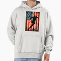 American Soccer Player And Usa Flag Hoodie - Custom Art Print Unisex - T-Shirt, Sweatshirt, Hoodie