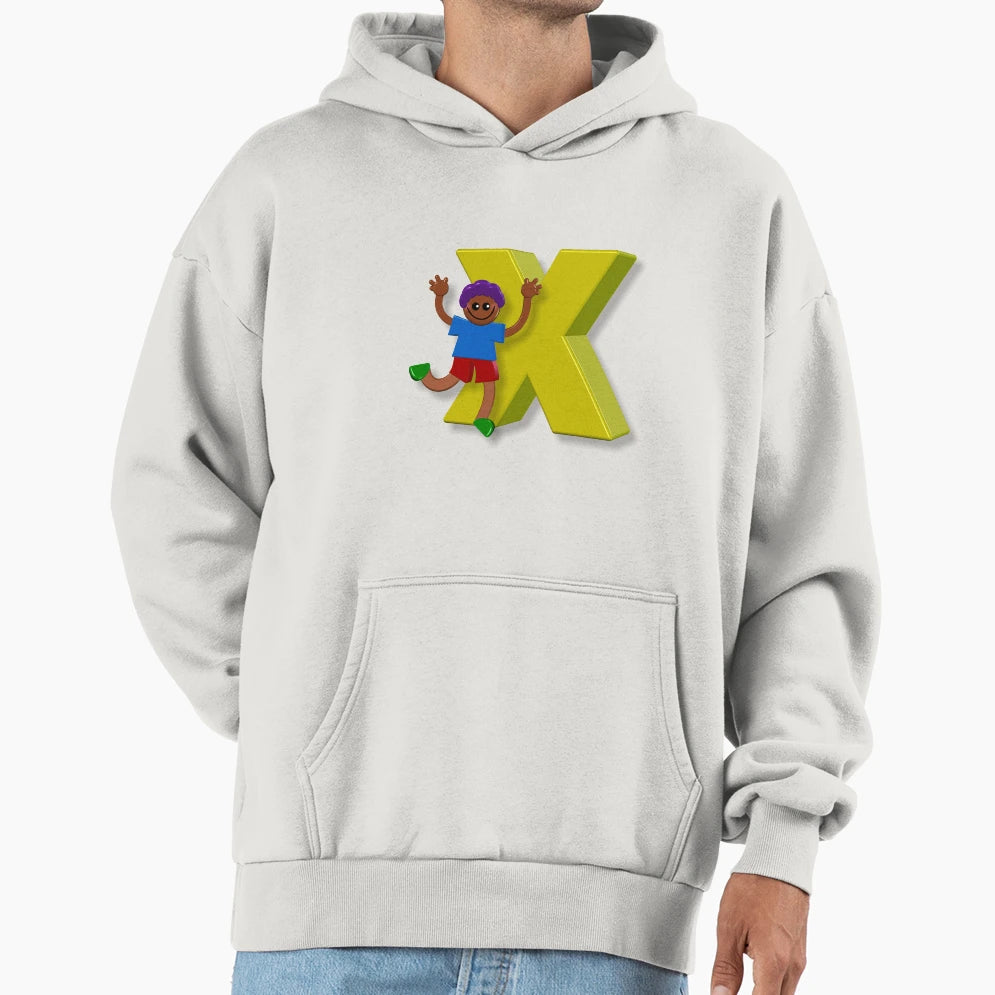 Letters Ywzm 20 Hoodie - Minimalist Print for Adults - T-Shirt, Sweatshirt, Hoodie