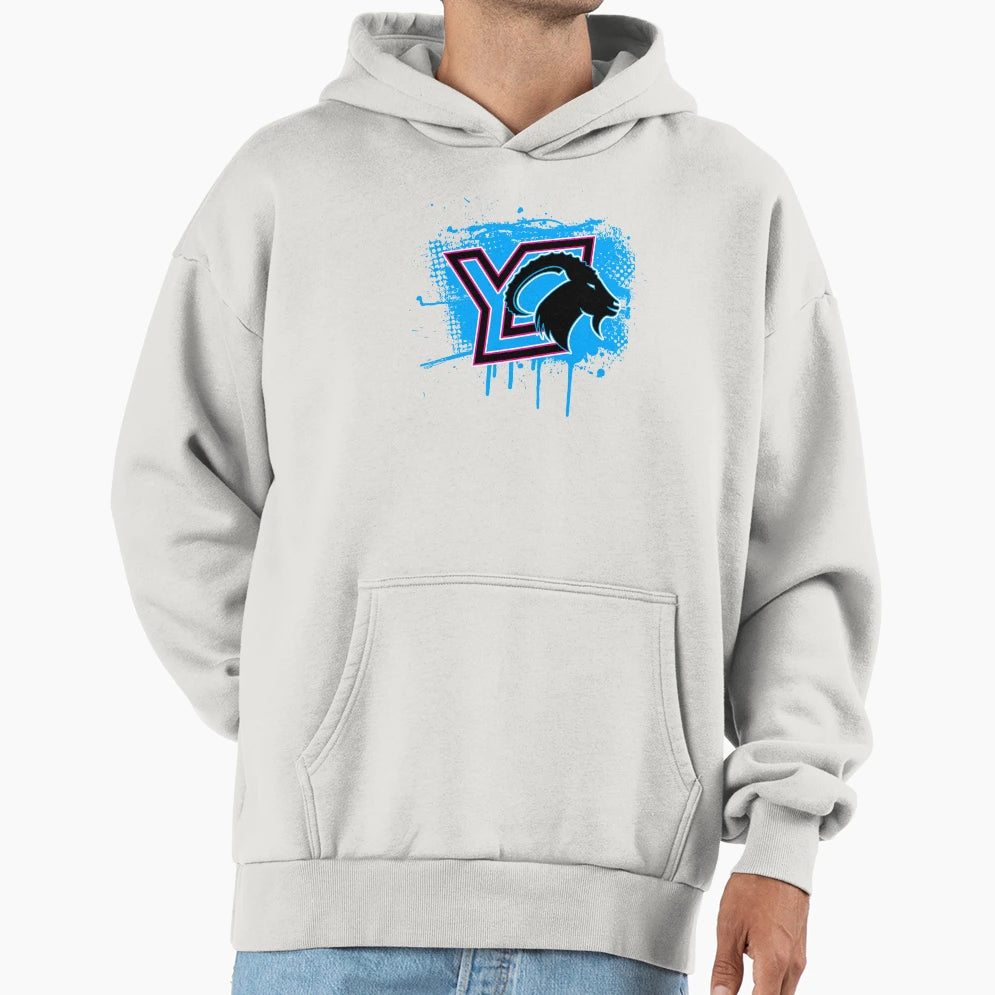 Yg Spatter Drip Hoodie - Unique Graphic Unisex - T-Shirt, Sweatshirt, Hoodie