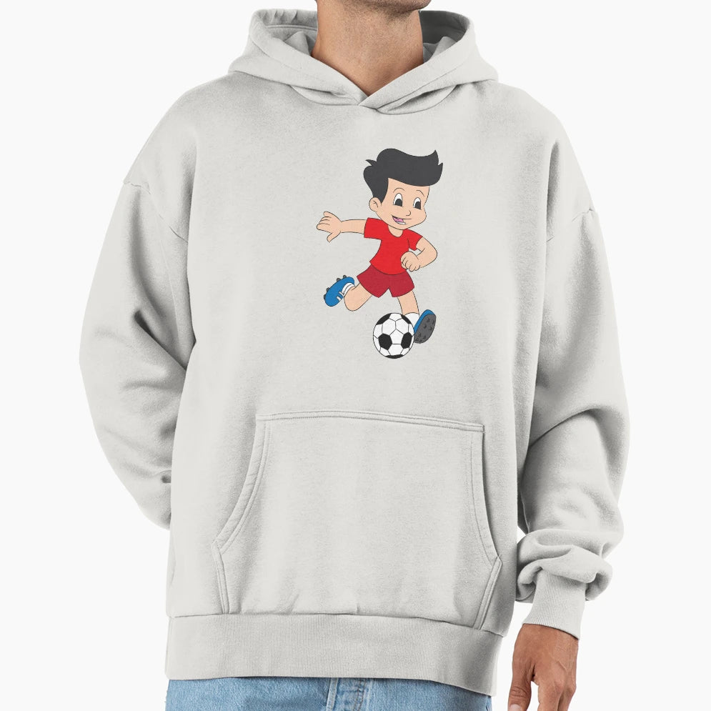 Football Soccer Footballer Hoodie - Novelty Apparel for Adults - T-Shirt, Sweatshirt, Hoodie