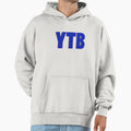 Ytb Yeah Text Hoodie - Trendy Graphic Men Women - T-Shirt, Sweatshirt, Hoodie
