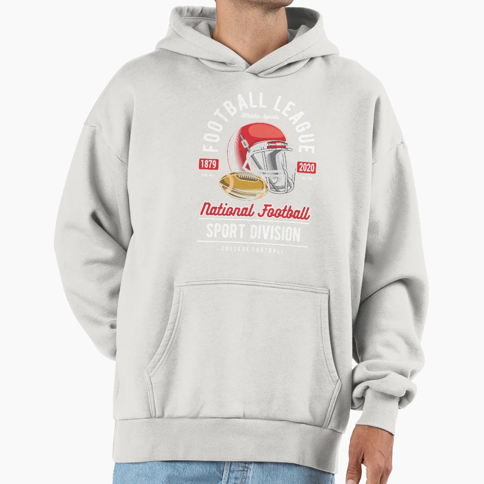 Football League Hoodie - Graphic Print Unisex - T-Shirt, Sweatshirt, Hoodie