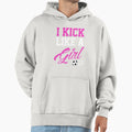 I Kick Like Hoodie - Aesthetic Graphic for Adults - T-Shirt, Sweatshirt, Hoodie