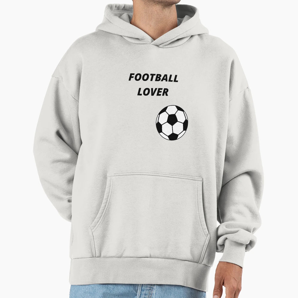 Football Lover Hoodie - Unique Graphic Men Women - T-Shirt, Sweatshirt, Hoodie