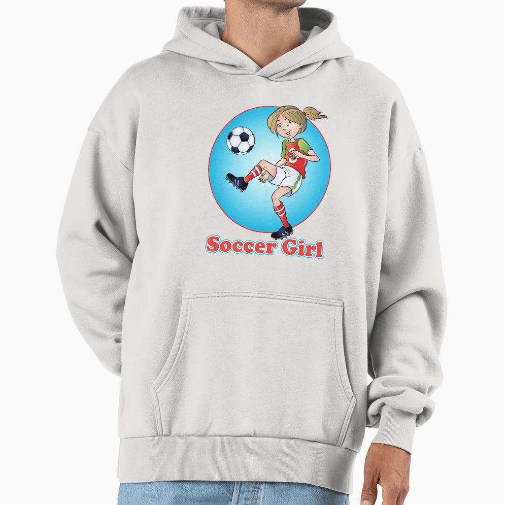 Soccer Hoodie - Casual Everyday Wear for Adults - T-Shirt, Sweatshirt, Hoodie