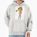 Basketball Pinup Hoodie - Unique Graphic Unisex - T-Shirt, Sweatshirt, Hoodie