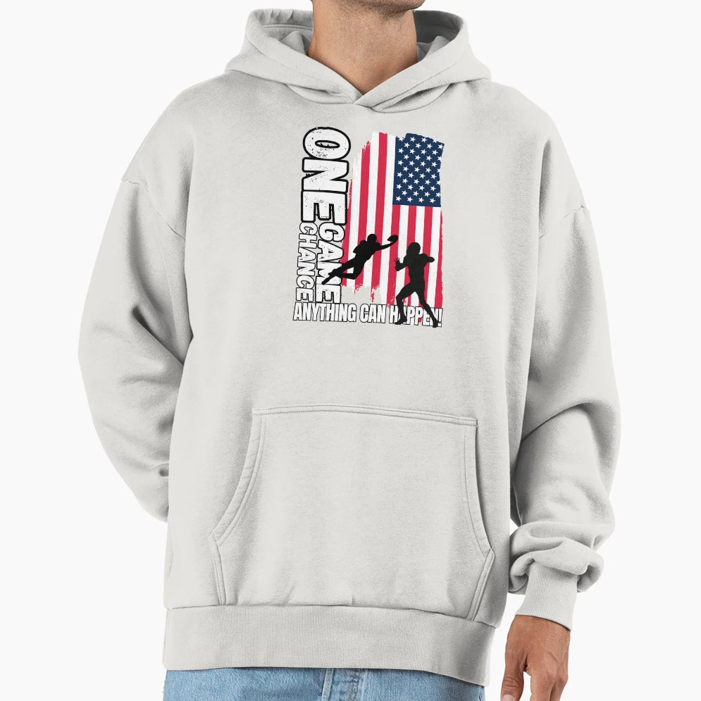 Football Lover Receiver One Game One Hoodie - Custom Art Print Unisex - T-Shirt, Sweatshirt, Hoodie
