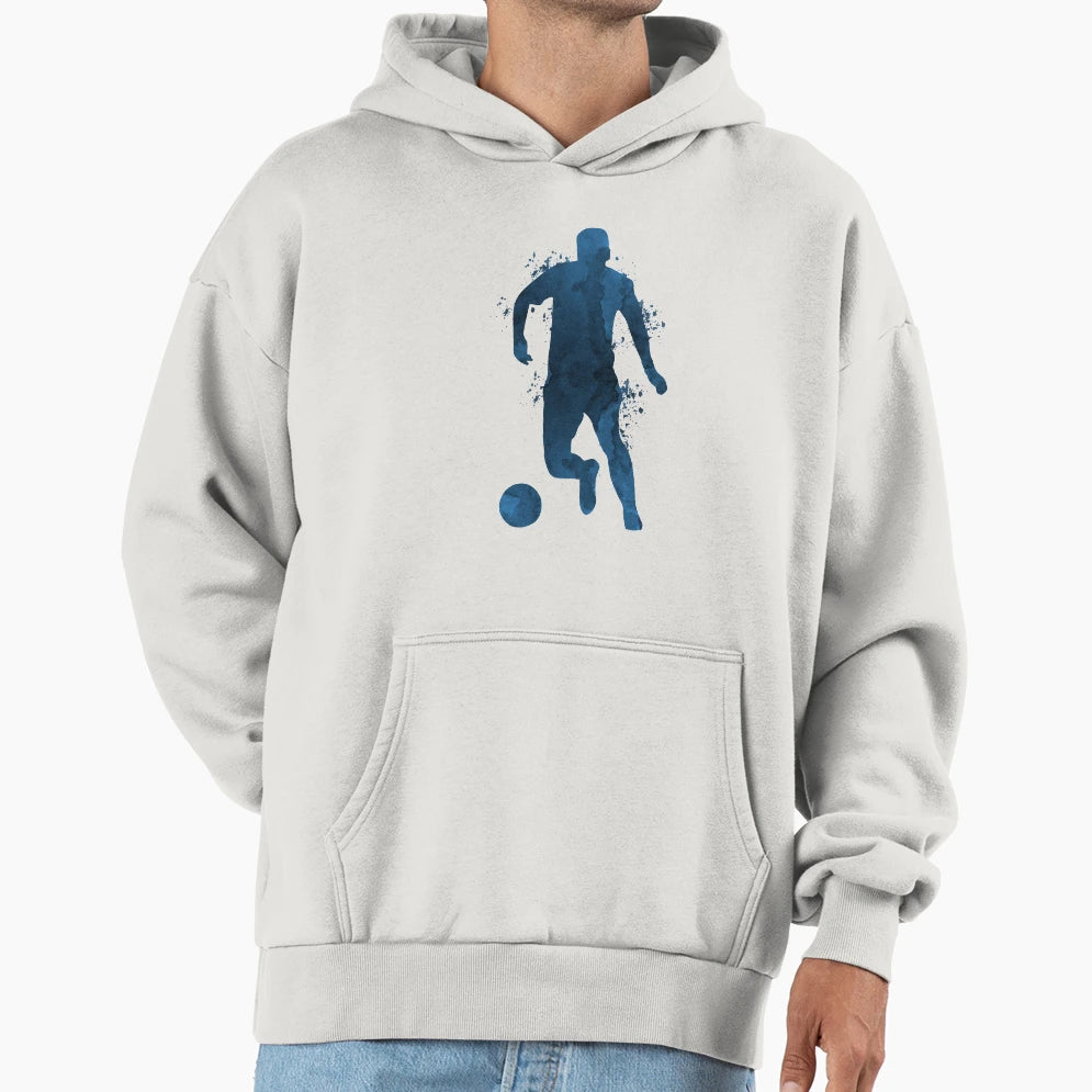Soccer Player Hoodie - Streetwear Style Men Women - T-Shirt, Sweatshirt, Hoodie