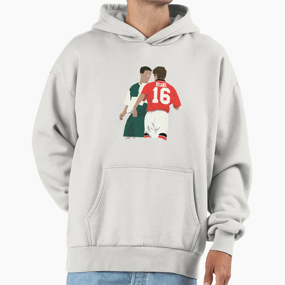 Roy Keane Robbie Fowler Hoodie - Unique Graphic for Adults - T-Shirt, Sweatshirt, Hoodie
