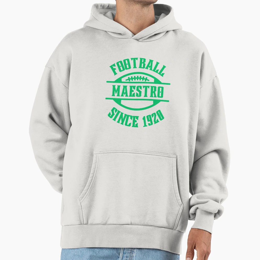 Football Maestro Since 1920 Football Maestro Hoodie - Graphic Print Unisex - T-Shirt, Sweatshirt, Hoodie