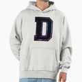 D Varsity Letter Hoodie - Graphic Print Unisex - T-Shirt, Sweatshirt, Hoodie