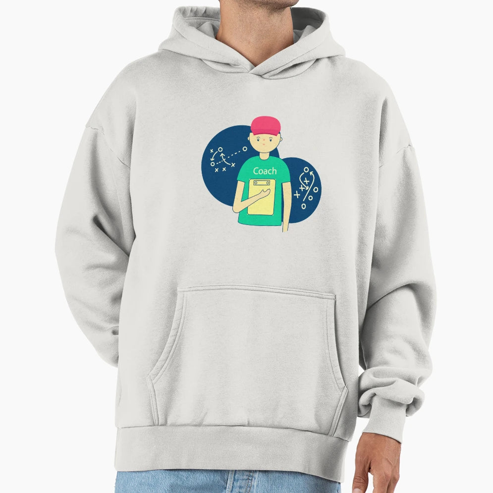 Technical Coach Game Plan Genius Hoodie - Aesthetic Graphic Unisex - T-Shirt, Sweatshirt, Hoodie