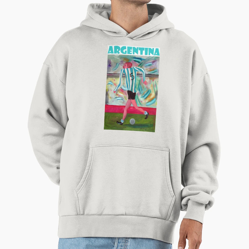 Soccer Player From Argentina Hoodie - Graphic Print Men Women - T-Shirt, Sweatshirt, Hoodie