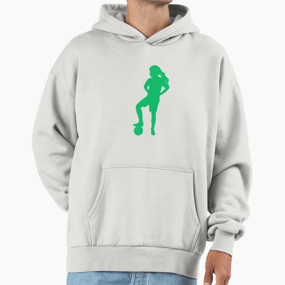 Green Player Her Game Her Rules Hoodie - Aesthetic Graphic Men Women - T-Shirt, Sweatshirt, Hoodie
