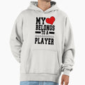 Soccer Player Hoodie - Graphic Print Men Women - T-Shirt, Sweatshirt, Hoodie