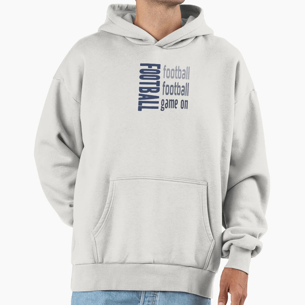 Football Game Hoodie - Fun Novelty Design Men Women - T-Shirt, Sweatshirt, Hoodie