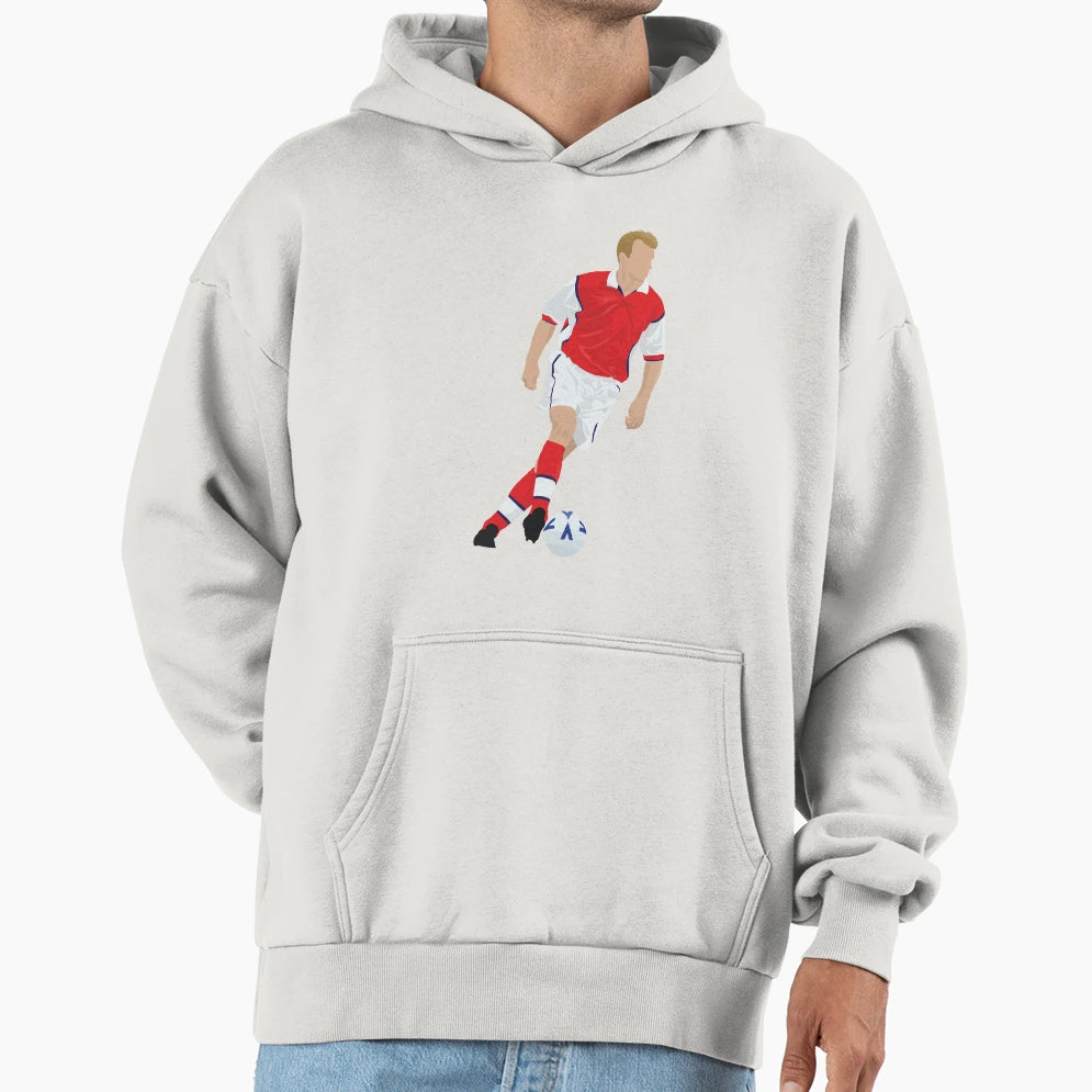 Dennis Bergkamp Hoodie - Minimalist Print Men Women - T-Shirt, Sweatshirt, Hoodie
