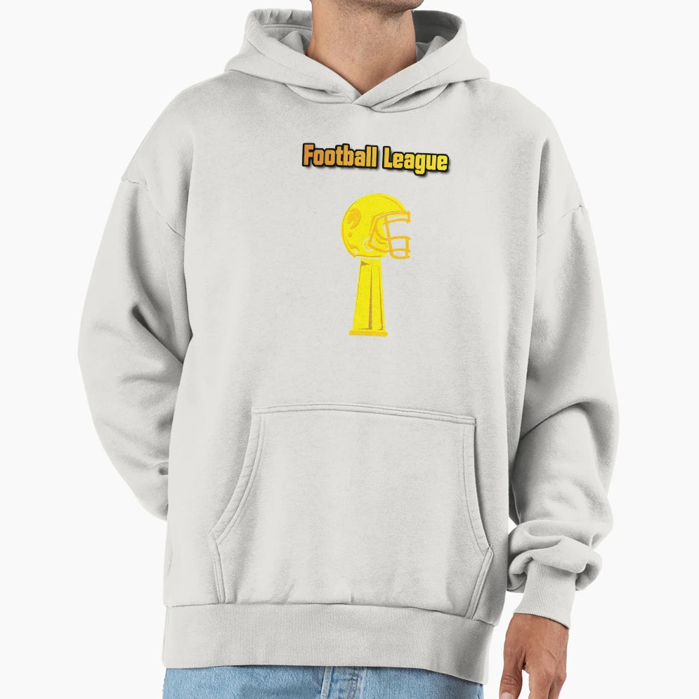 Football League Hoodie - Aesthetic Graphic for Adults - T-Shirt, Sweatshirt, Hoodie