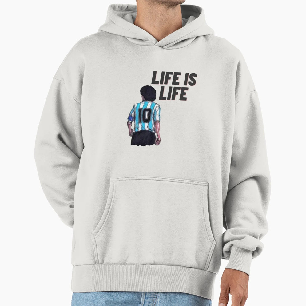 Life Is Life Hoodie - Novelty Apparel for Adults - T-Shirt, Sweatshirt, Hoodie