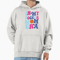 Funny My Soccer Mom Era Football Mama Groovy Hoodie - Trendy Graphic Unisex - T-Shirt, Sweatshirt, Hoodie