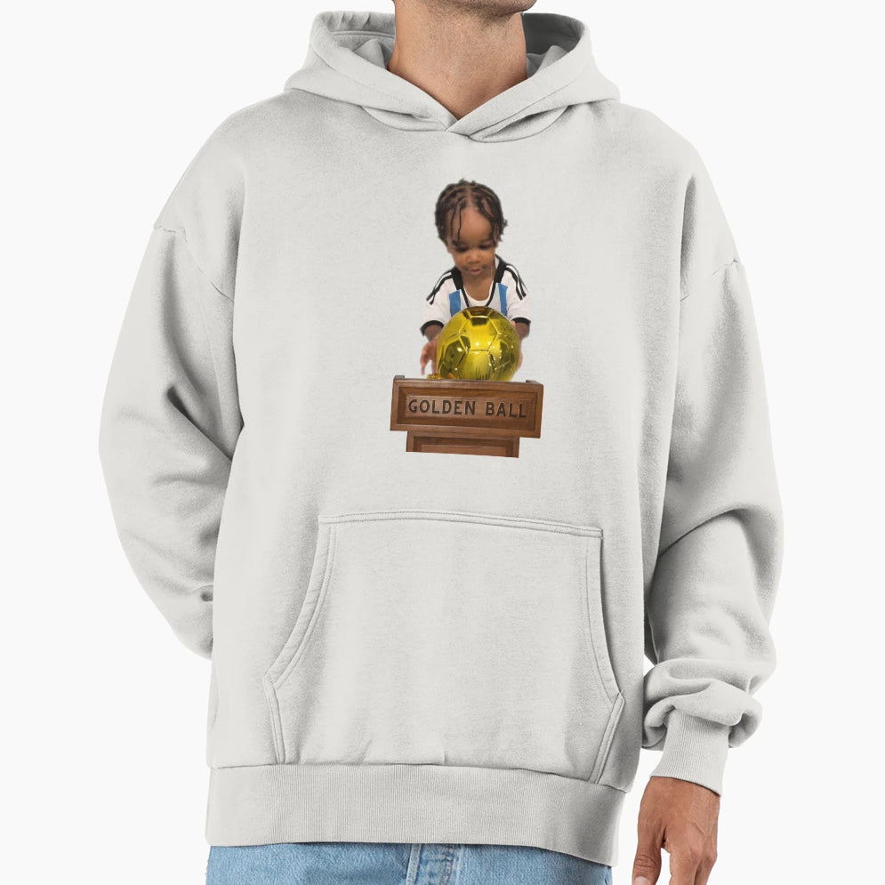 Broski Golden Ball Meme Hoodie - Casual Everyday Wear for Adults - T-Shirt, Sweatshirt, Hoodie