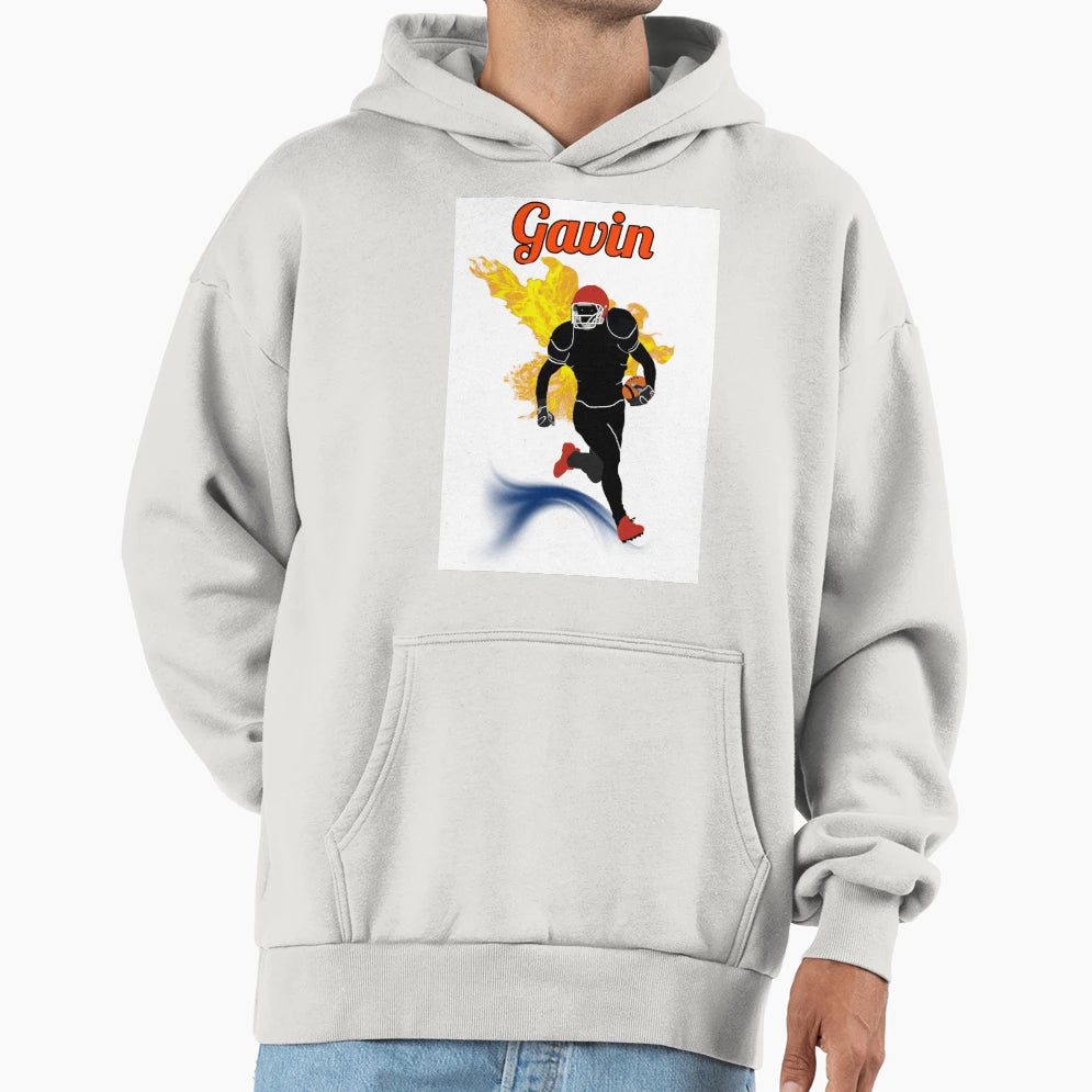 Gavin American Football Champion Hoodie - Aesthetic Graphic Unisex - T-Shirt, Sweatshirt, Hoodie